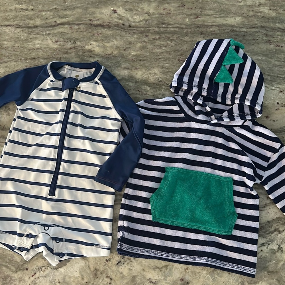 Baby Boy Rashguard and coverup
